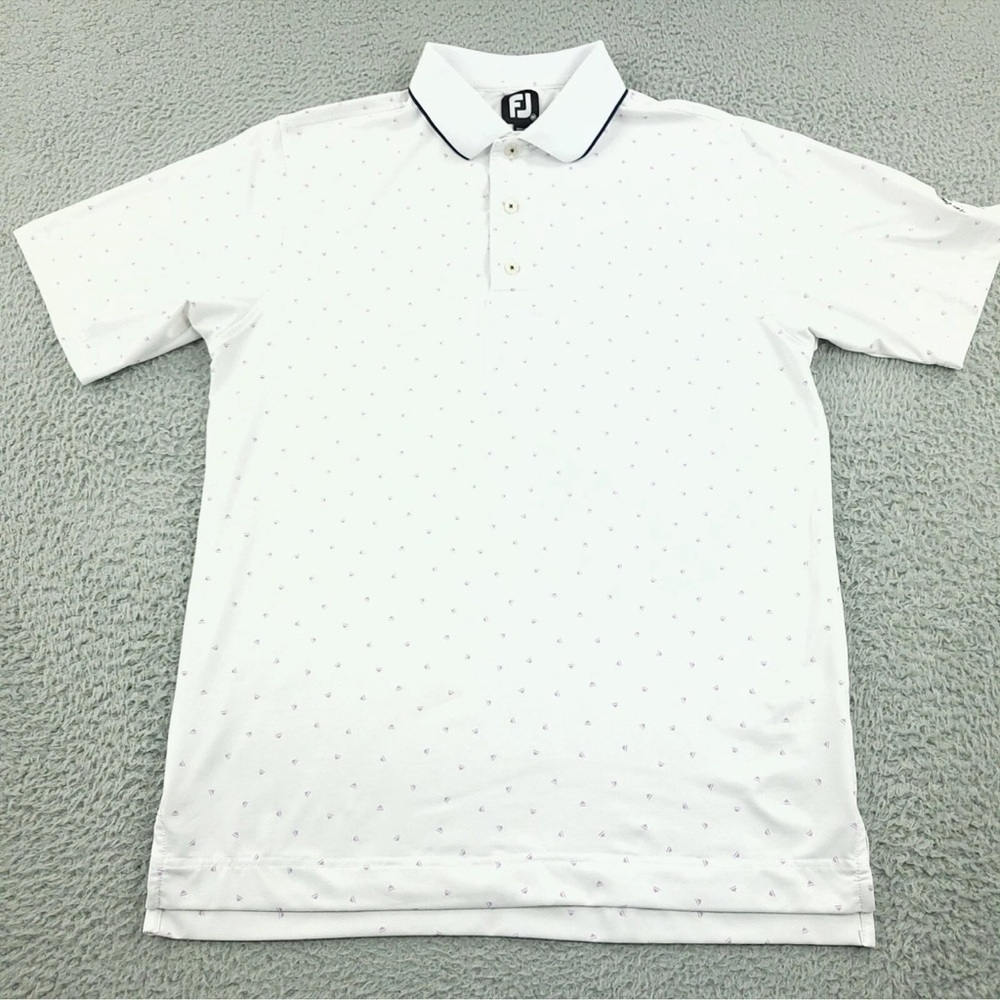 FootJoy White Polo Shirt men’s XL Classic casual performance golf activewear